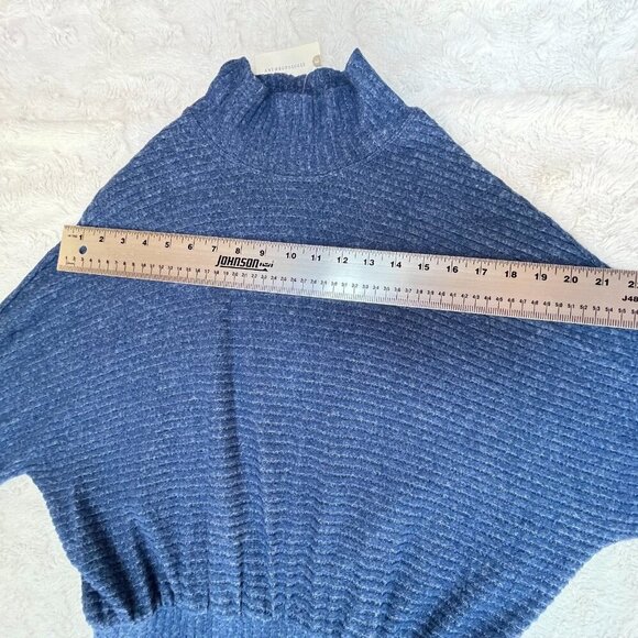 SATURDAY/SUNDAY Anthropologie Mariah Long Sleeve Rib Knit Maxi Dress Large New - Picture 9 of 12